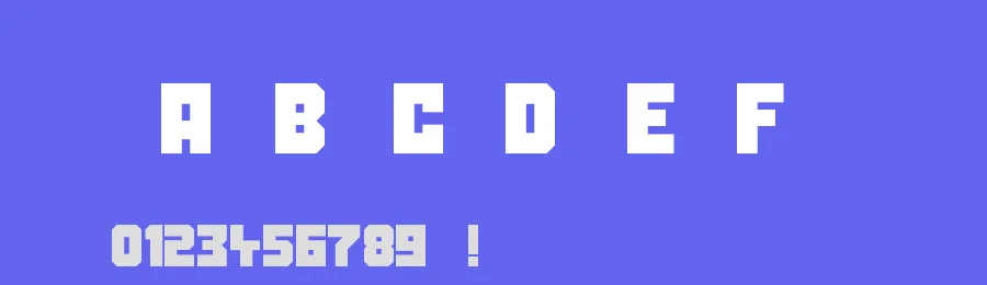 Squarely by imagex — Display Font — thumbnail 3