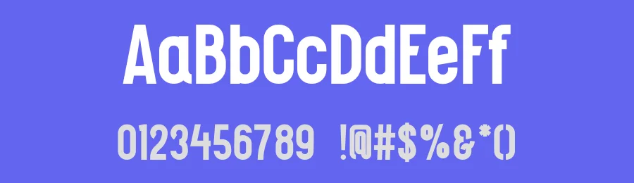 Stacked Strong by Muhammad Yafinuha — Sans Serif Font — thumbnail 3