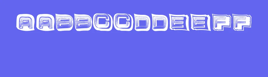 Stamp by Vladimir Nikolic — Decorative Font — thumbnail 3