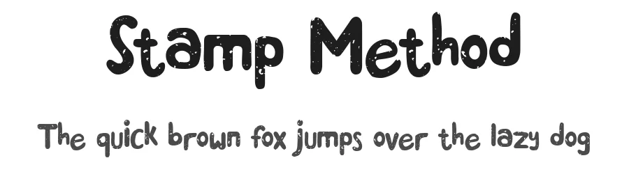 Stamp Method