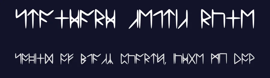 Standard Celtic Rune by Hale Hill — Dingbats Font — thumbnail 2
