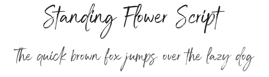 Standing Flower Script