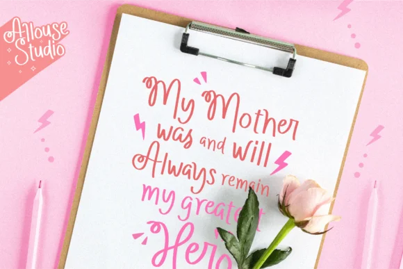 Star Whisper Font by allouse.studio — Script Handwritten Font — thumbnail 7
