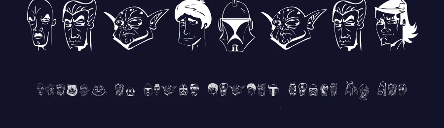 Starbats by Carabarts — Dingbats Font — thumbnail 2