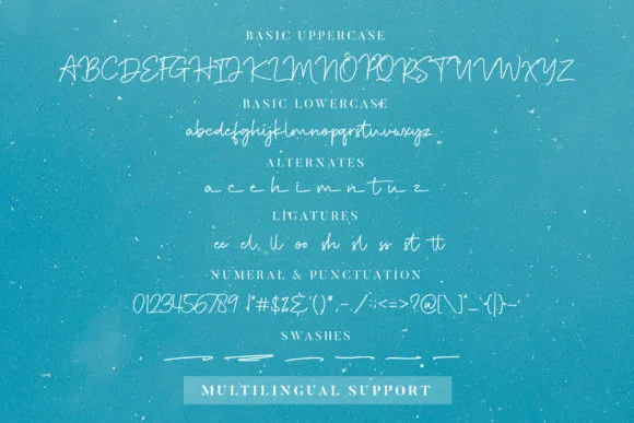 Starfight Font by sancreastd. — Script Handwritten Font — thumbnail 7