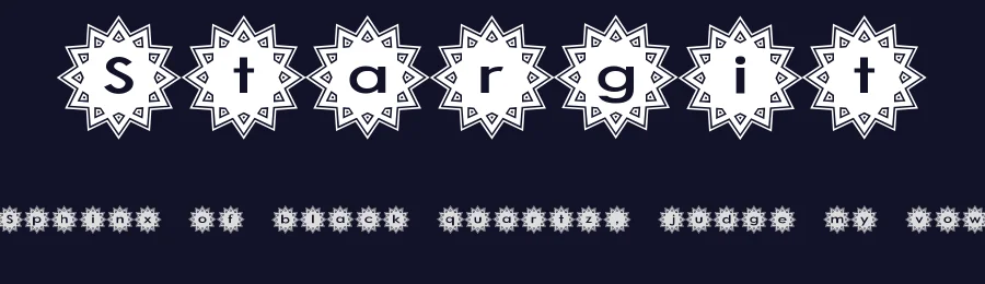 Stargit by GemFonts / Typotheticals — Decorative Font — thumbnail 2