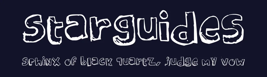 Starguides by Starguides — Decorative Font — thumbnail 2