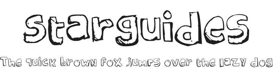 Starguides by Starguides — Decorative Font