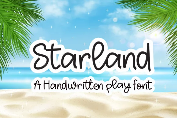 Starland Font by Sulthan Studio — Script Handwritten Font