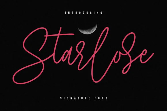 Starlose Font by Maulana Creative — Script Handwritten Font