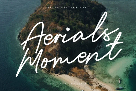 Stars Winters Font by Maulana Creative — Script Handwritten Font — thumbnail 2