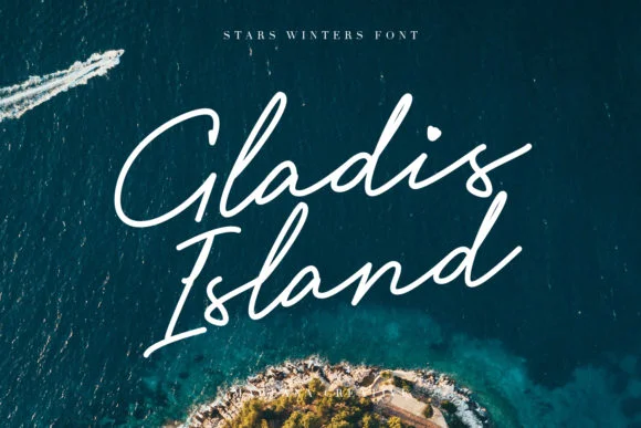 Stars Winters Font by Maulana Creative — Script Handwritten Font — thumbnail 5