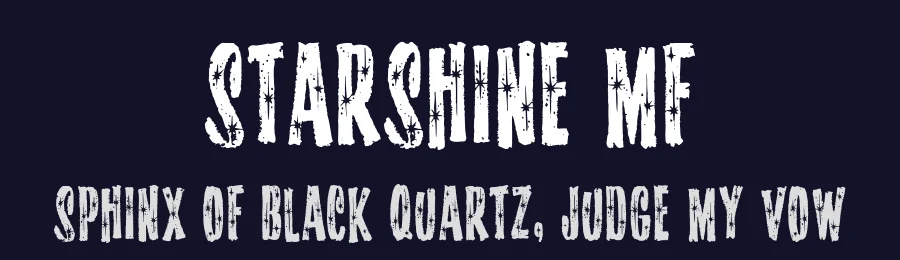 Starshine MF by Richard William Mueller — Decorative Font — thumbnail 2