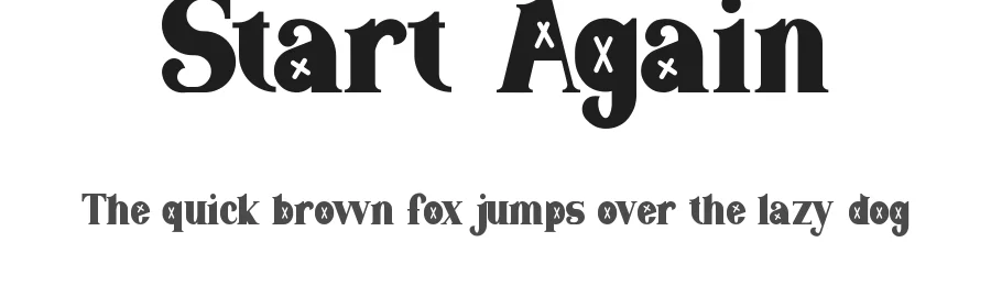 Start Again