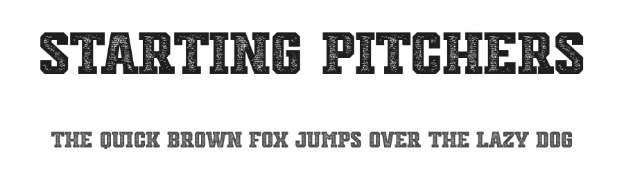 Starting Pitchers