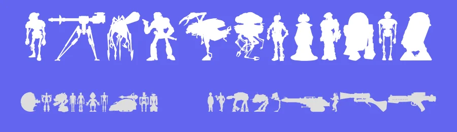 StarWars Kit by Tom Mouat — Dingbats Font — thumbnail 3
