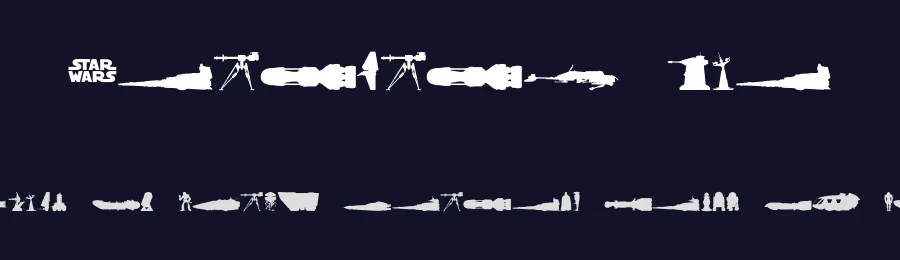 StarWars Kit by Tom Mouat — Dingbats Font — thumbnail 2