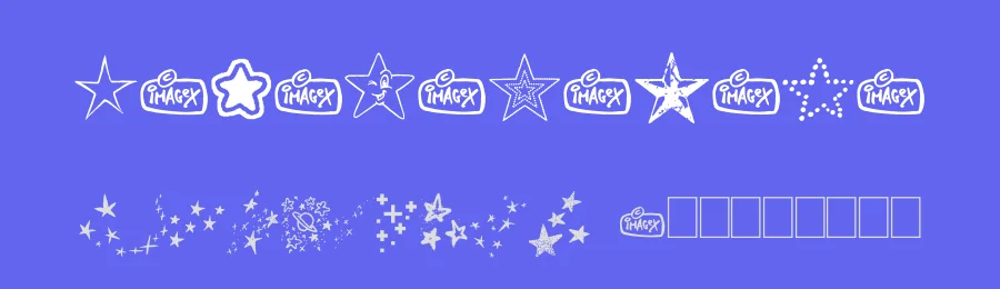 Starz by imagex — Dingbats Font — thumbnail 3