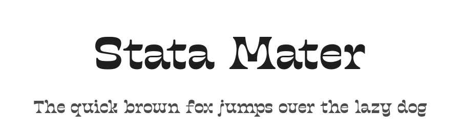 Stata Mater