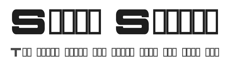State Secret by imagex β Sans Serif Font