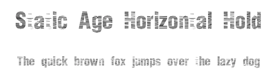 Static Age Horizontal Hold