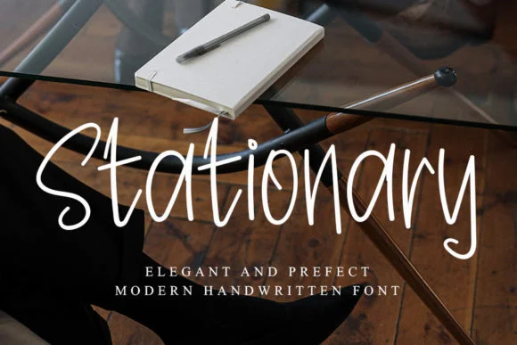 Stationary Font by Berkah Shop — Script Handwritten Font