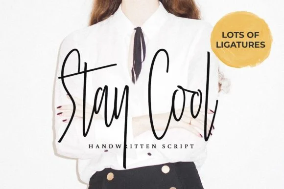 Stay Cool Font by getstudio by getstudio — Script Handwritten Font