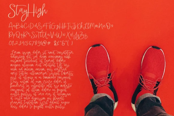 Stay High Font by Debut Studio — Script Handwritten Font — thumbnail 6