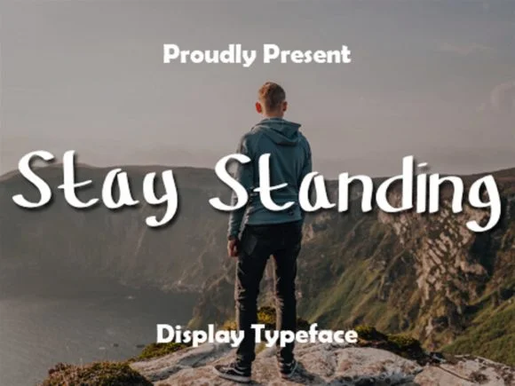 Stay Standing Font by scriptstrategy — Script Handwritten Font