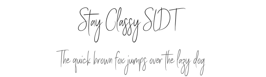 Stay Classy SLDT