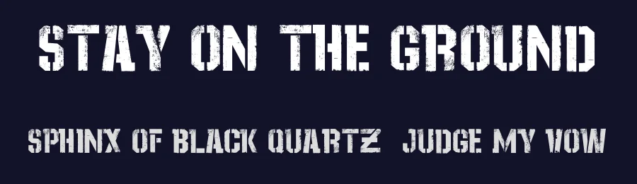Stay On The Ground by CconceptLab — Decorative Font — thumbnail 2