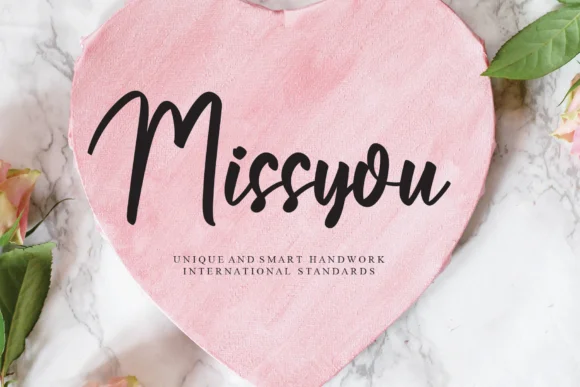 Stayhome Font by Misterletter.co by Misterletter.co — Script Handwritten Font — thumbnail 4