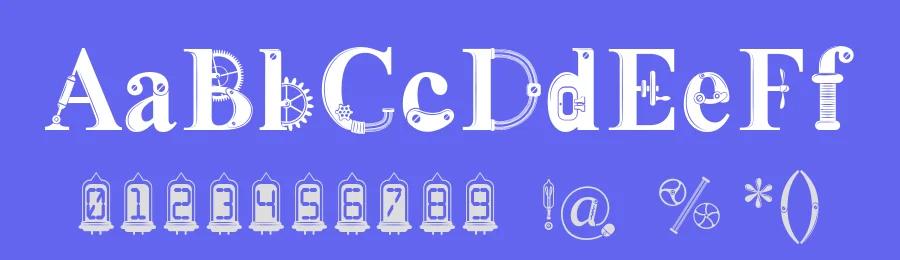 Steamy by Jovanny Lemonad — Decorative Font — thumbnail 3