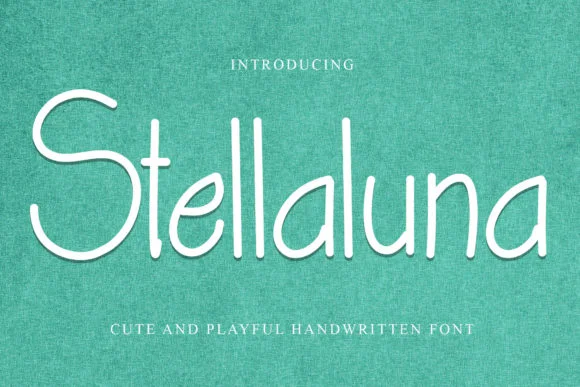 Stellaluna Font by GiaLetter — Script Handwritten Font