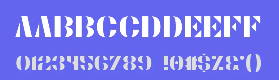 Stencylette by Chequered Ink — Decorative Font — thumbnail 3