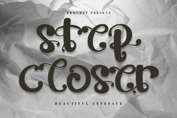 Step Closer Font by FreshTypeINK — Script Handwritten Font