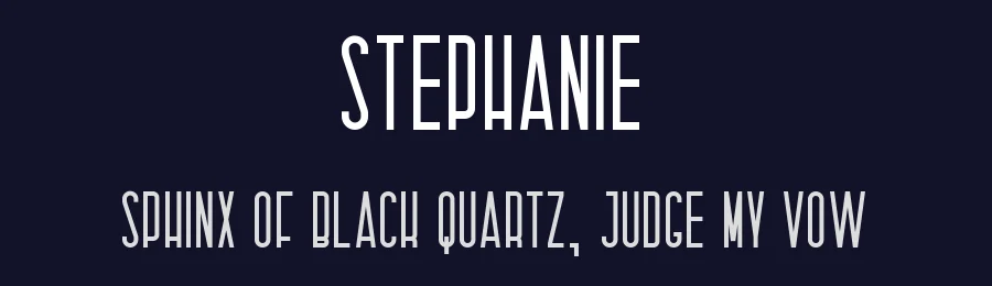 Stephanie by Hallotudio — Sans Serif Font — thumbnail 2