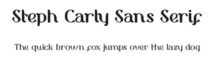 Steph Carly Sans Serif