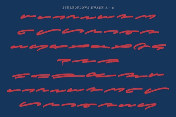 Stereoflows Font by Maulana Creative — Script Handwritten Font — thumbnail 7