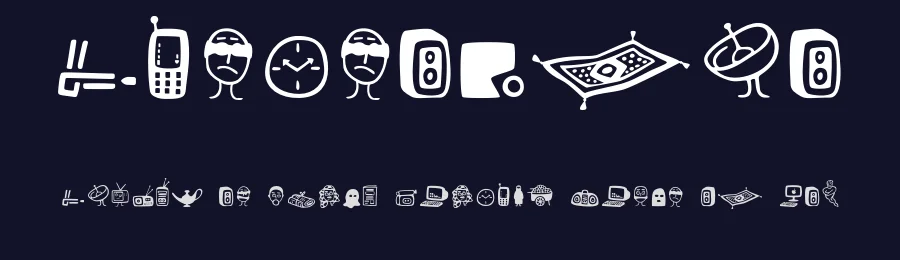 StereoTypo by PenguinCube — Dingbats Font — thumbnail 2