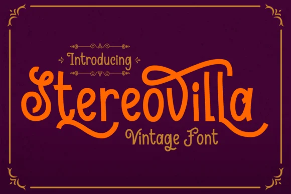Stereovilla Font by Dreamink (7ntypes) โ Script Handwritten Font