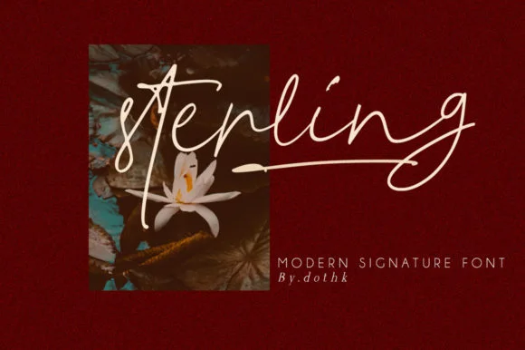 Sterling Font by Arief.hk by Arief.hk — Script Handwritten Font