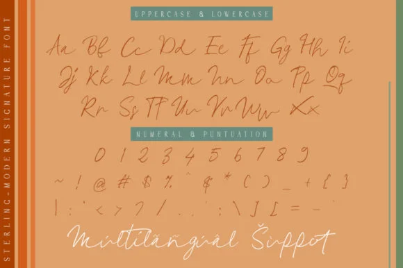 Sterling Font by Arief.hk by Arief.hk — Script Handwritten Font — thumbnail 7