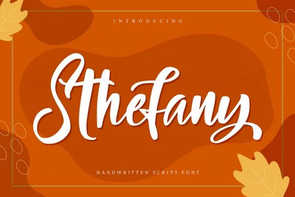 Sthefany Font by Vunira — Script Handwritten Font