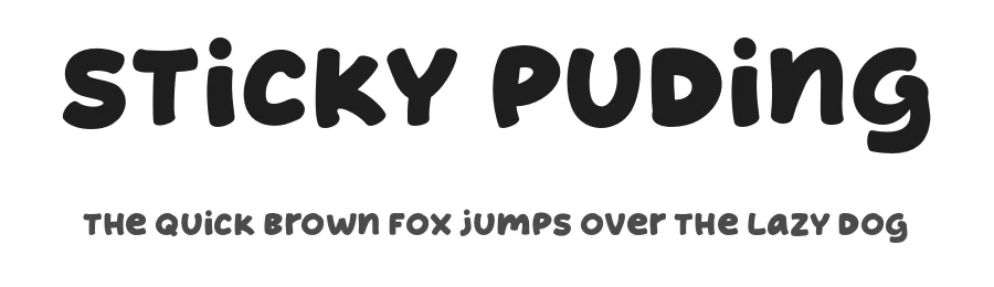 Sticky Puding
