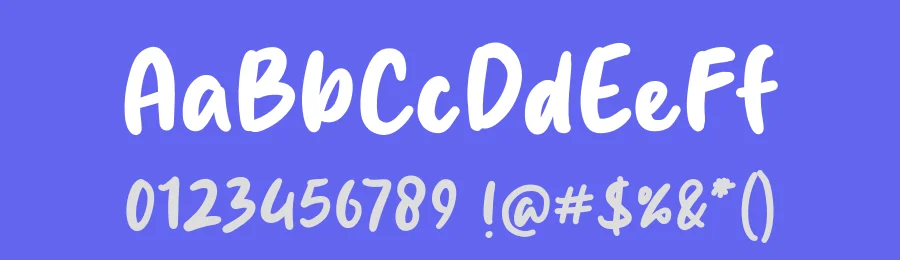 Sticky Sans by MJType — Decorative Font — thumbnail 3