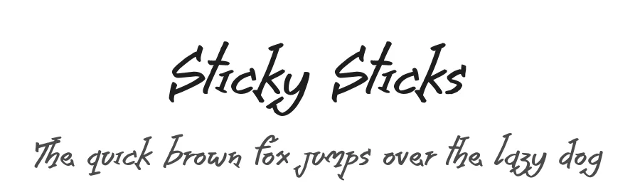 Sticky Sticks