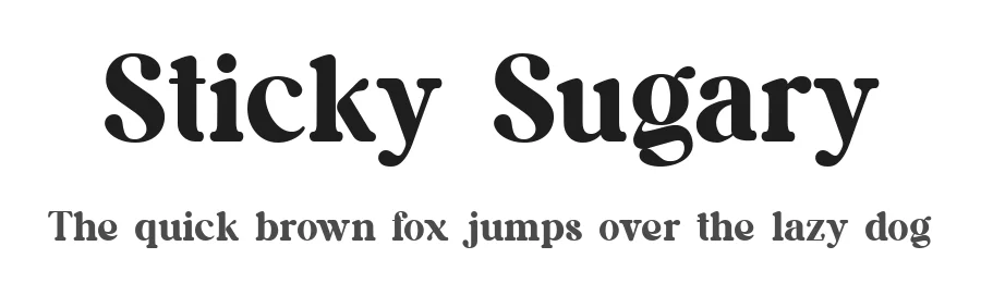 Sticky Sugary