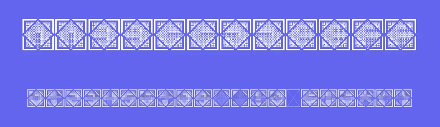 Stitches by EyeCone — Decorative Font — thumbnail 3