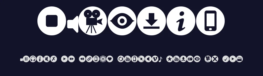 sTmedia by Tsafi — Dingbats Font — thumbnail 2